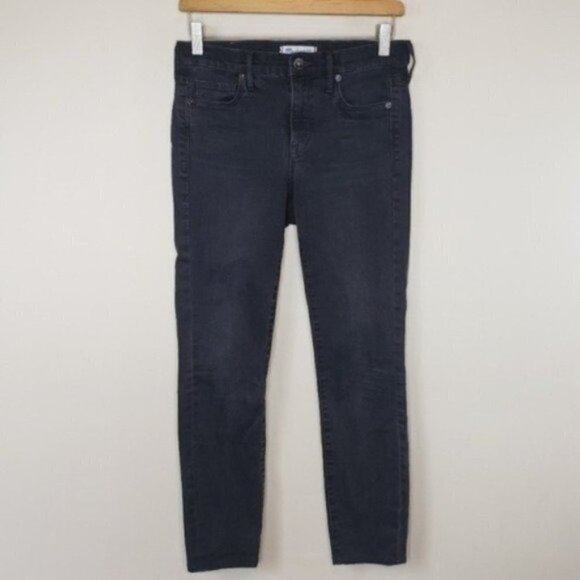 Madewell | Factory Faded Black Skinny Jeans - Picture 1 of 7
